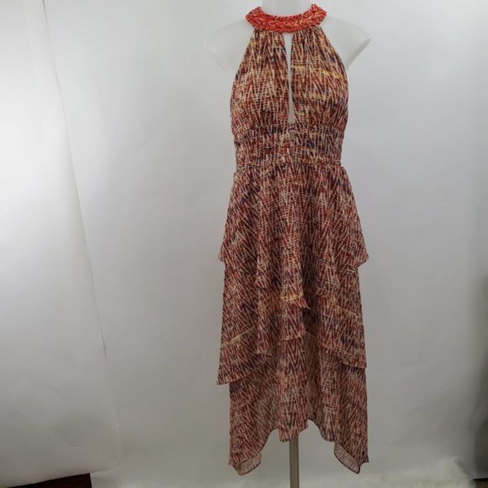 Twelfth Street Cynthia Vincent 2 Dress Orange Trib‎